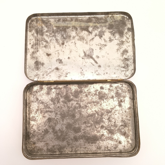 Antique 1910s "Will It Bite?" Puppy Dog Litho Tin | French Modèle Déposé - Picture 4 of 8